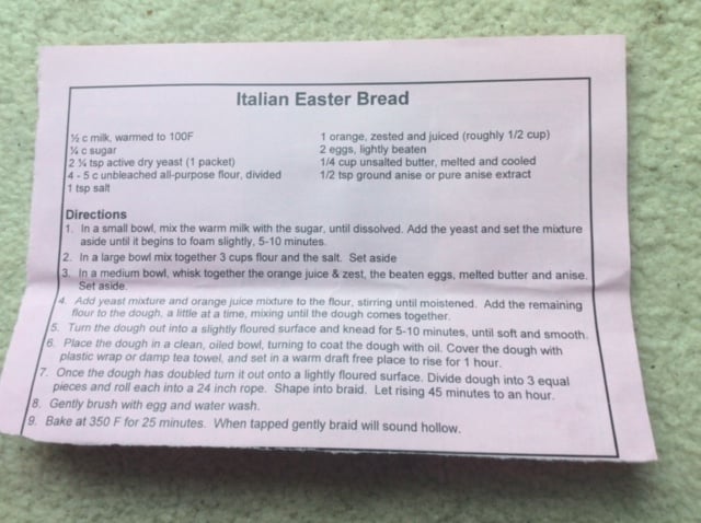 Favourite recipes - Easter Cake